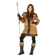 Op deze afbeelding zie je een Kostuums, van het merk Guirca. Eskimo Sedna Vrouw Kostuum