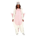 Fantastische Eenhoorn Pyjama Roze Vrouw Kostuum