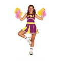 Hilda Huppel Cheerleader Vrouw Kostuum
