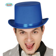 Op deze afbeelding zie je een Accessoires, van het merk Guirca. Hoge Hoed Musical Danser Blauw