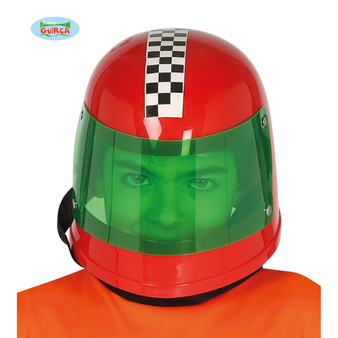 Op deze afbeelding zie je een Accessoires, van het merk Guirca. Helm Formule 1 Monza Rood Kind