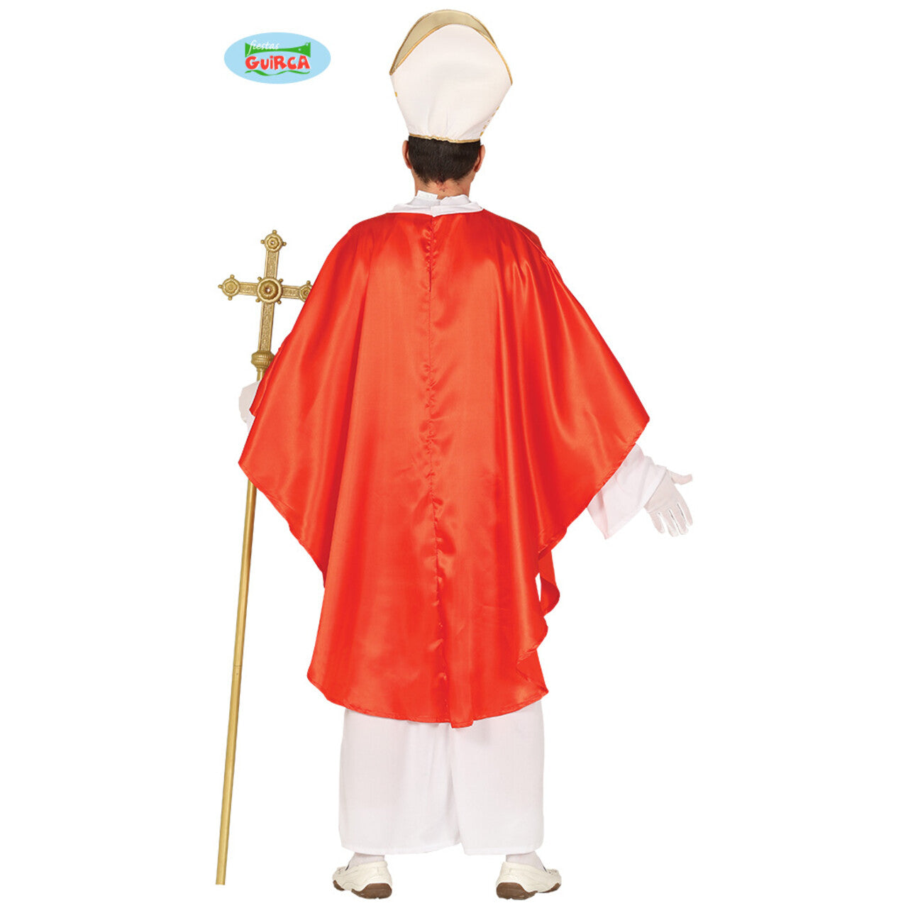 Op deze afbeelding zie je een Kostuums, van het merk Guirca. Heilige Roomse Vader Man Kostuum