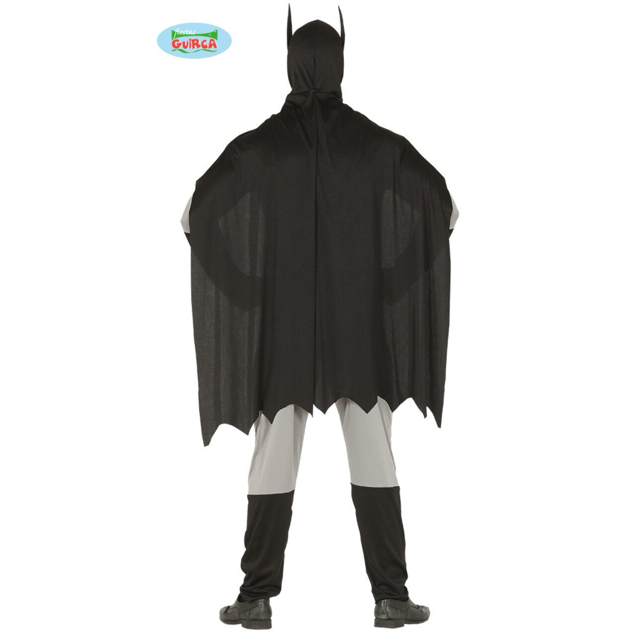 Op deze afbeelding zie je een Kostuums, van het merk Guirca. Extra Brede Batman Kostuum