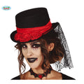 Day Of The Dead Hoed Met Rozen En Sluier