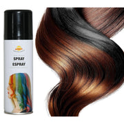 Op deze afbeelding zie je een Accessoires, van het merk Guirca. Fluorescerend Zwarte Haarspray