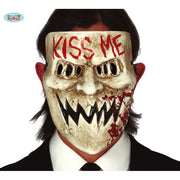 Op deze afbeelding zie je een Accessoires, van het merk Guirca. Afgrijselijk Masker Kiss Me Moordenaar