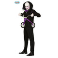 Saw Jigsaw Billy Moordenaar Met Driewieler Man Kostuum