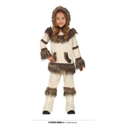 Op deze afbeelding zie je een Kostuums, van het merk Guirca. Warm In De Kou Inuit Kind Kostuum