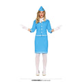 Stewardess Vlucht Assistente Prive Vliegtuig Vrouw Kostuum