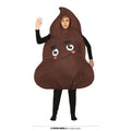 Emoticon Poepie Stinkerd Kostuum