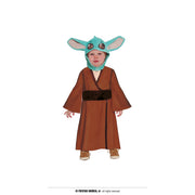 Op deze afbeelding zie je een Kostuums, van het merk Guirca. Baby Yoda Net Uit Het Ei Kind Kostuum