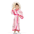 Roze Stijlvolle Kimono Meisje Kostuum