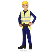 Op deze afbeelding zie je een Kostuums, van het merk Guirca. Bob De Harde Werker Jongen Kostuum