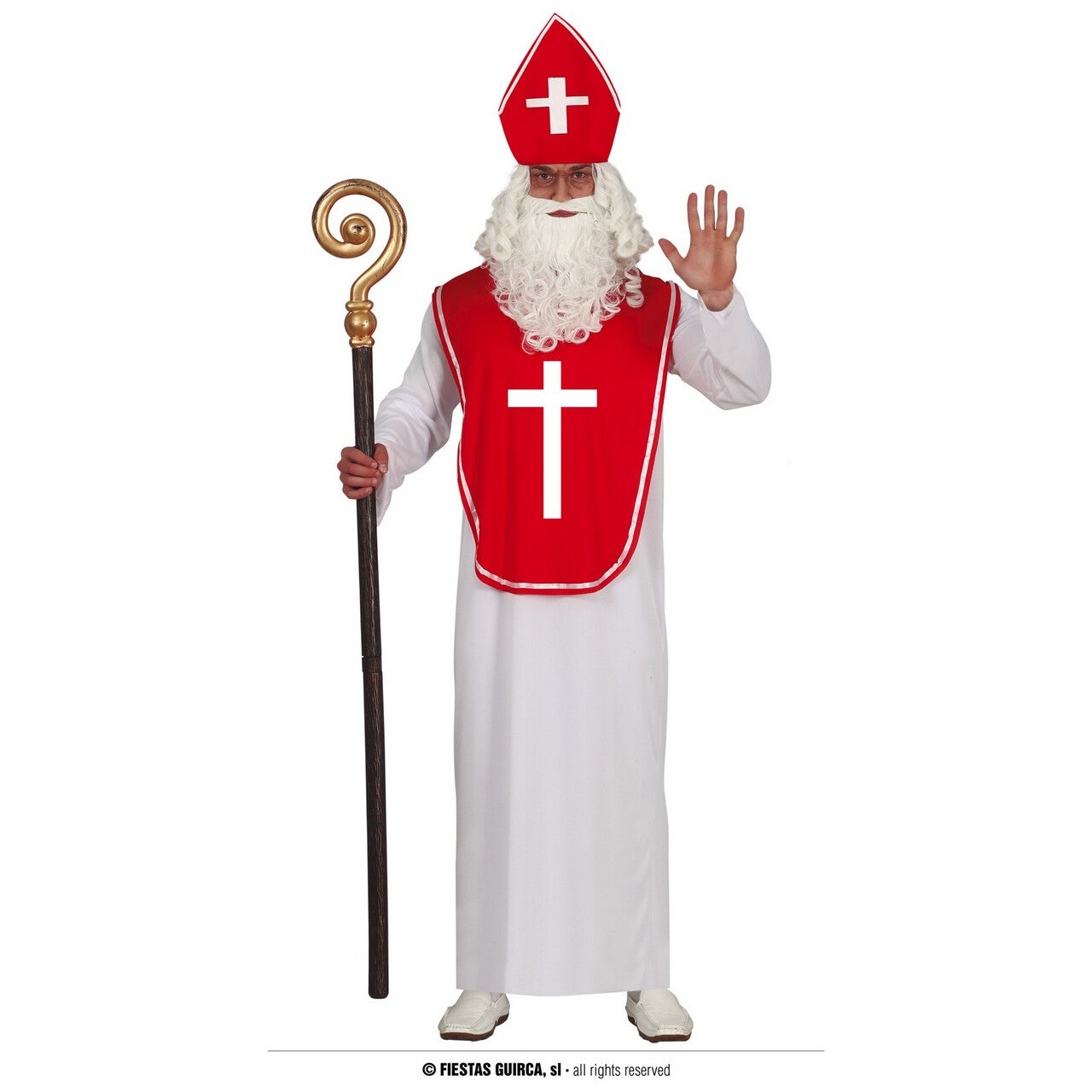 Op deze afbeelding zie je een Kostuums, van het merk Guirca. Sinterklaas Is In Het Land Man Kostuum