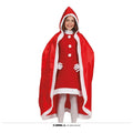 Lange Kerst Cape Met Muts Kind Kind Kostuum