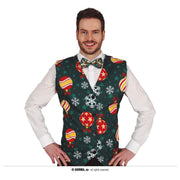 Op deze afbeelding zie je een Kostuums, van het merk Guirma. Xmas Ballen Groen Gilet Man