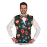 Xmas Ballen Groen Gilet Man