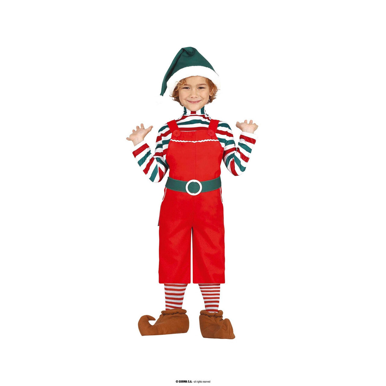 Op deze afbeelding zie je een Kostuums, van het merk Guirma. Superschattige Elf Kind Jongen Kostuum