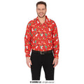 Overhemd Kerst Fun Rood Man