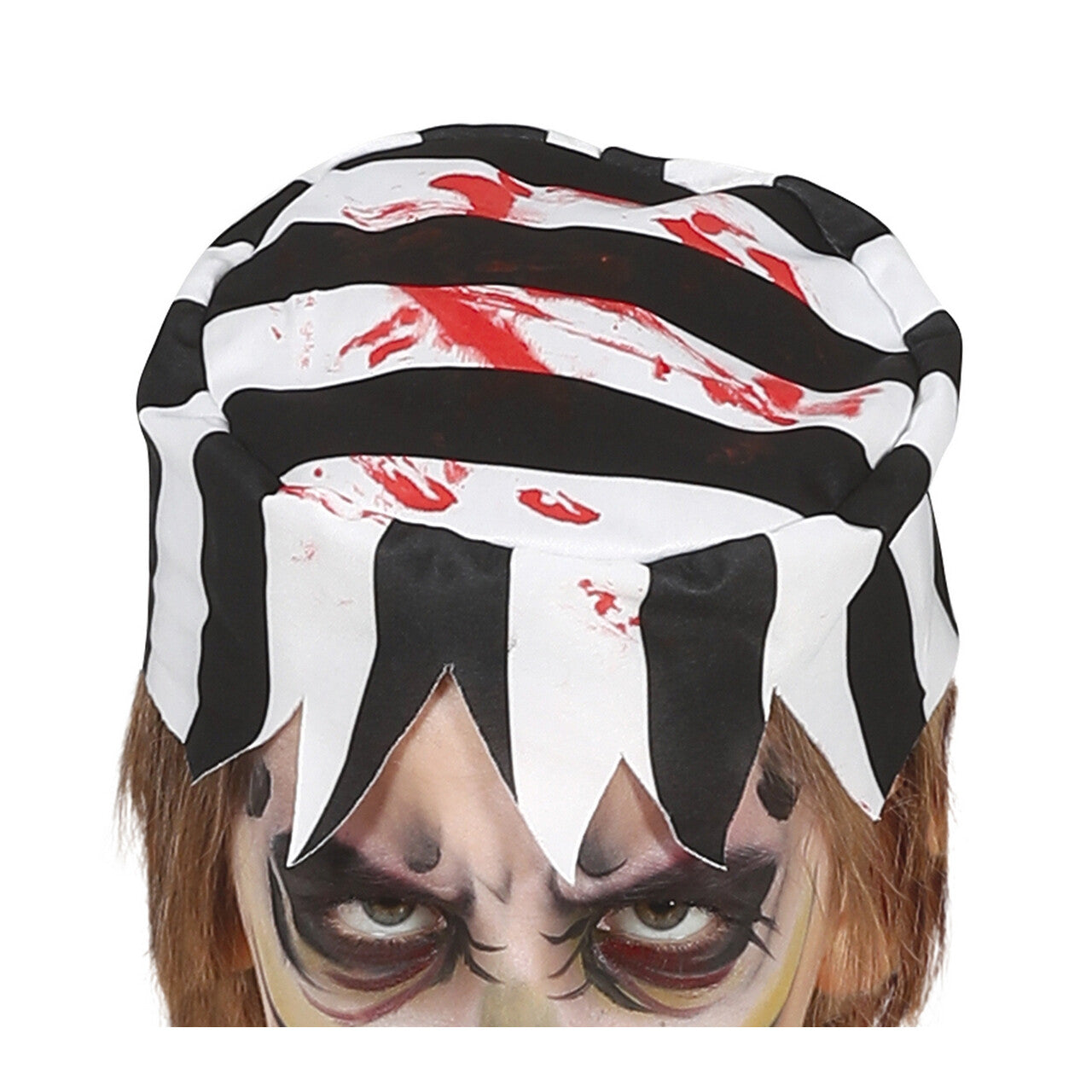 Op deze afbeelding zie je een Kostuums, van het merk Guirca. Levenslange Hongerige Zombie Gevangene Kind Kostuum
