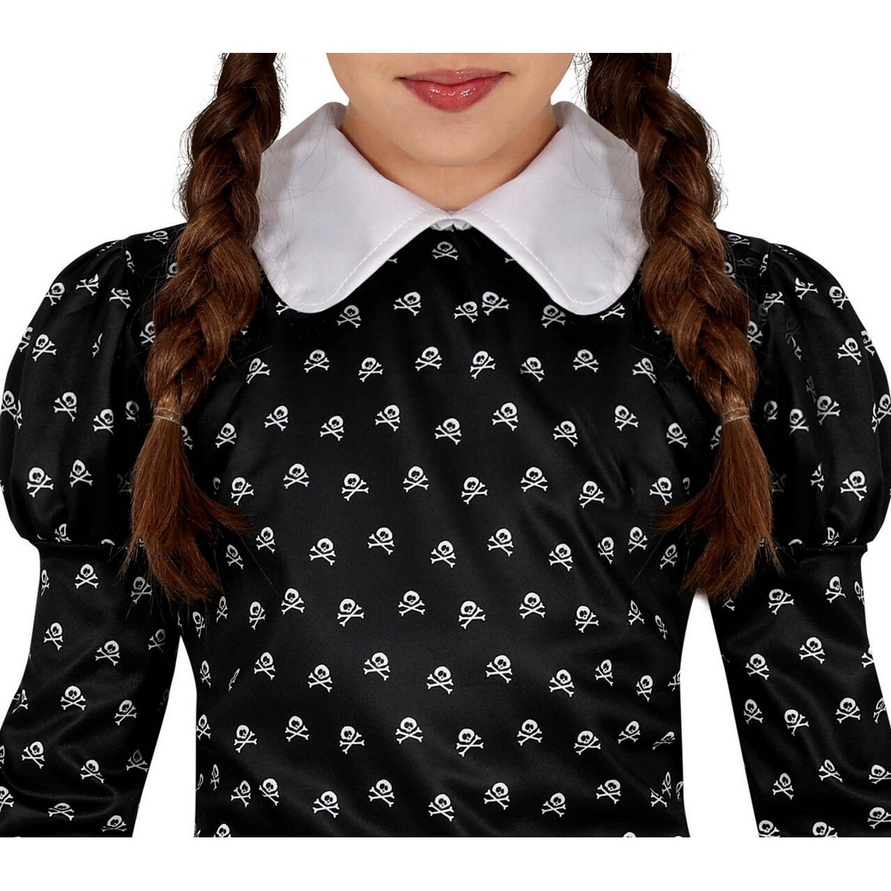 Op deze afbeelding zie je een Kostuums, van het merk Guirca. Skull Academy Student Meisje Kostuum