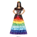 Rainbow Day Of The Dead Mariana Vrouw Kostuum