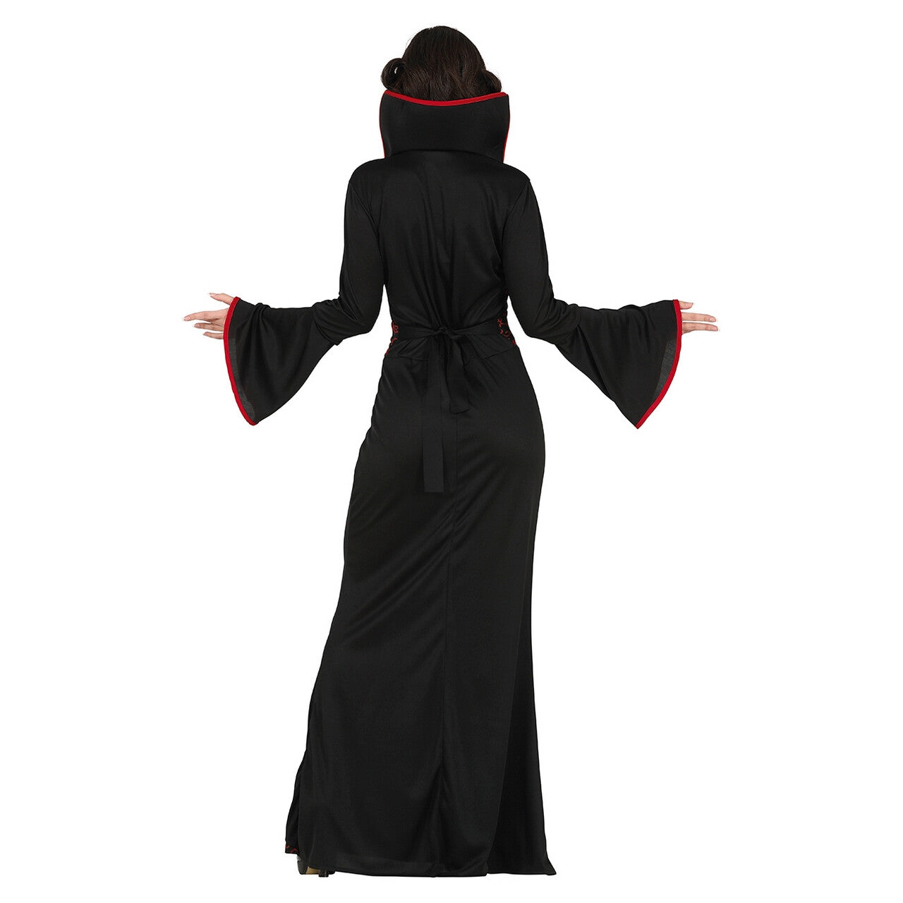 Op deze afbeelding zie je een Kostuums, van het merk Guirca. Elegante Diva Vampier Famke Vrouw Kostuum