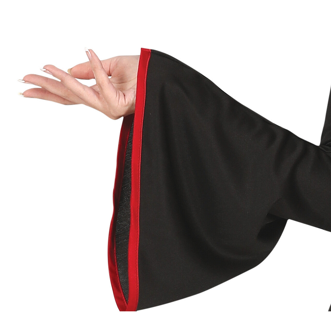 Op deze afbeelding zie je een Kostuums, van het merk Guirca. Elegante Diva Vampier Famke Vrouw Kostuum