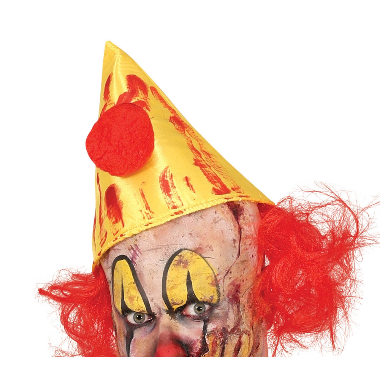 Op deze afbeelding zie je een Kostuums, van het merk Guirca. Horror Killer Clown Freddy Man Kostuum