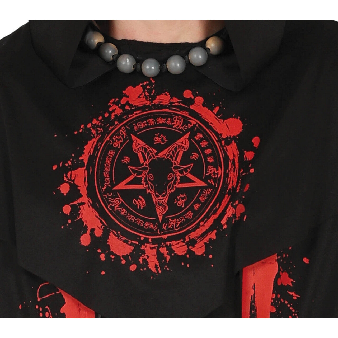 Op deze afbeelding zie je een Kostuums, van het merk Guirca. Satanische Rituelen Meester Man Kostuum