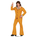 Disco Jaren 70 Justin De Orange Man Kostuum
