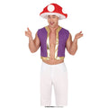 Mario Mushroom Toad Man Kostuum