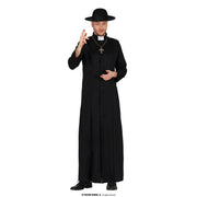 Op deze afbeelding zie je een Kostuums, van het merk Guirca. Kerk Voorganger Dominee Doright Man Kostuum