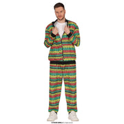 Op deze afbeelding zie je een Kostuums, van het merk Guirca. African Tracksuit Proud Zanka Kostuum