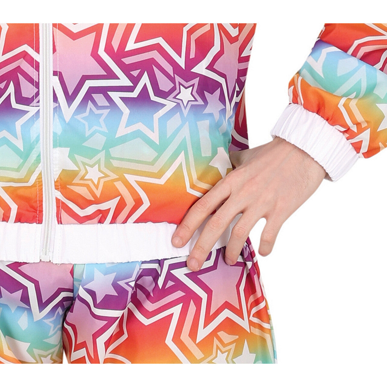 Op deze afbeelding zie je een Kostuums, van het merk Guirca. Starstruck Freddy Tracksuit Man Kostuum