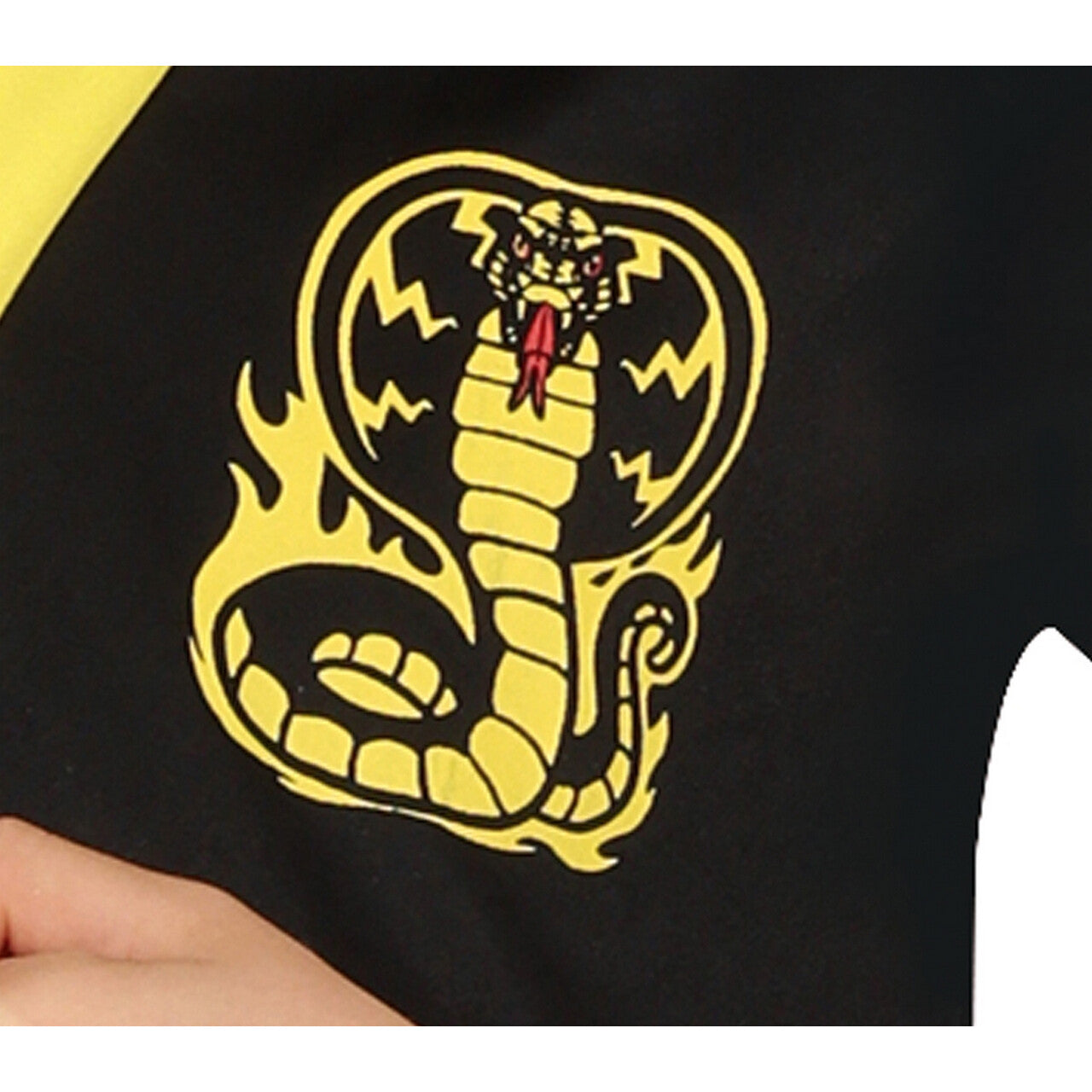 Op deze afbeelding zie je een Kostuums, van het merk Guirca. Cobra Karate Robbie Jongen Kostuum