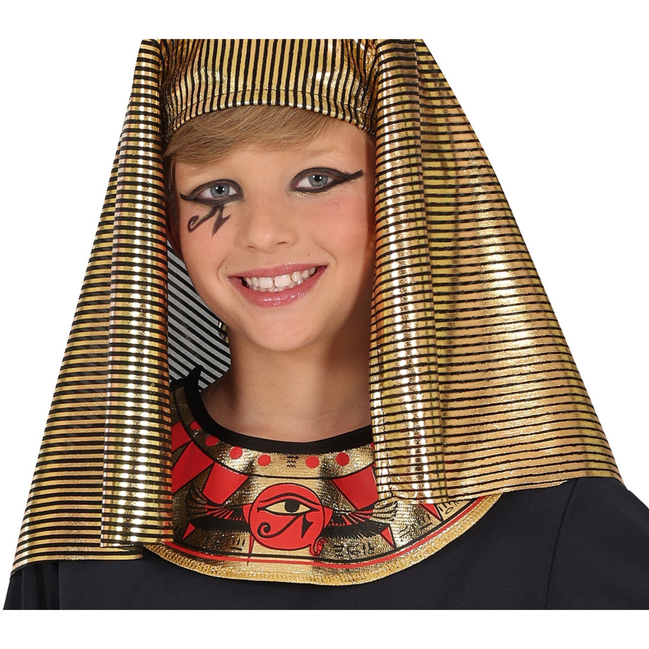 Op deze afbeelding zie je een Kostuums, van het merk Guirca. Farao Amenoogtep Van Het Grote Egyptische Rijk Kind Kostuum