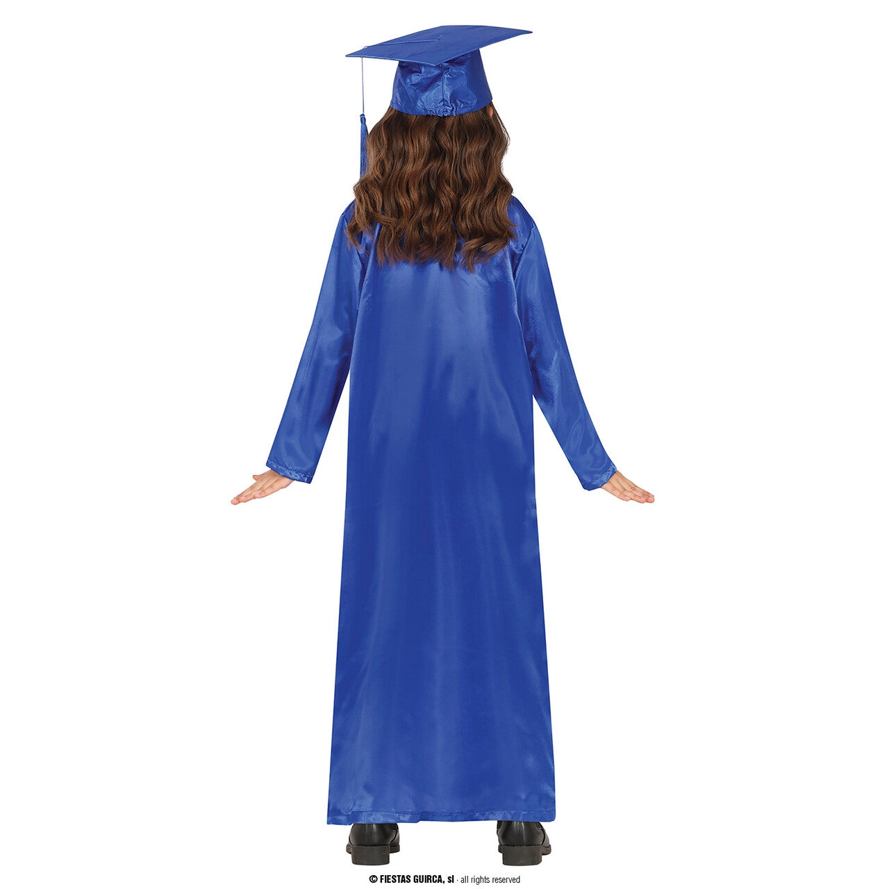 Op deze afbeelding zie je een Kostuums, van het merk Guirca. Blue Master Graduate Kind Kostuum