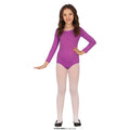 Gymnastiek Bodysuit Kind Paars Meisje Kostuum