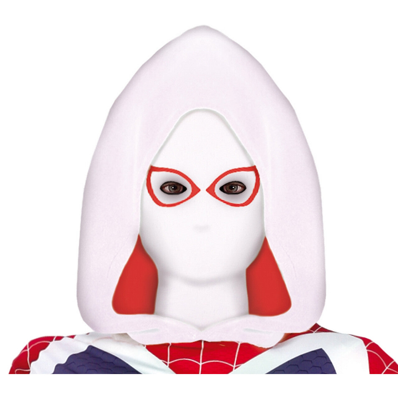 Op deze afbeelding zie je een Kostuums, van het merk Guirca. Mysterieuze Spiderlady Superheldin Vrouw Kostuum