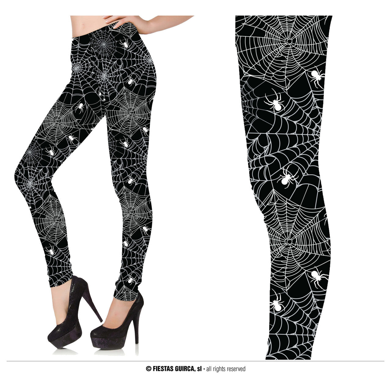 Op deze afbeelding zie je een Kostuums, van het merk Guirca. Gevangen In Het Web Legging Vrouw