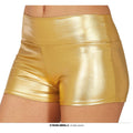 Metallic Shorts Go For Gold Vrouw