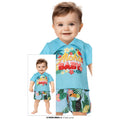Aloha Tropische Baby Blauw Kind Kostuum