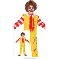 Mcfastfood Burger Clown Kind Kostuum