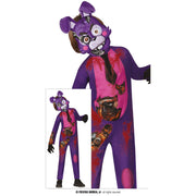 Op deze afbeelding zie je een Kostuums, van het merk Guirca. Nachtmerrie Bonnie Robot Kind Kostuum