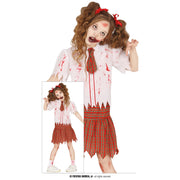Op deze afbeelding zie je een Kostuums, van het merk Guirca. Oops I Ate Her Again Zombie Meisje Kostuum