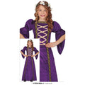 Kasteel Jonkvrouw Daisy Purple Meisje Kostuum