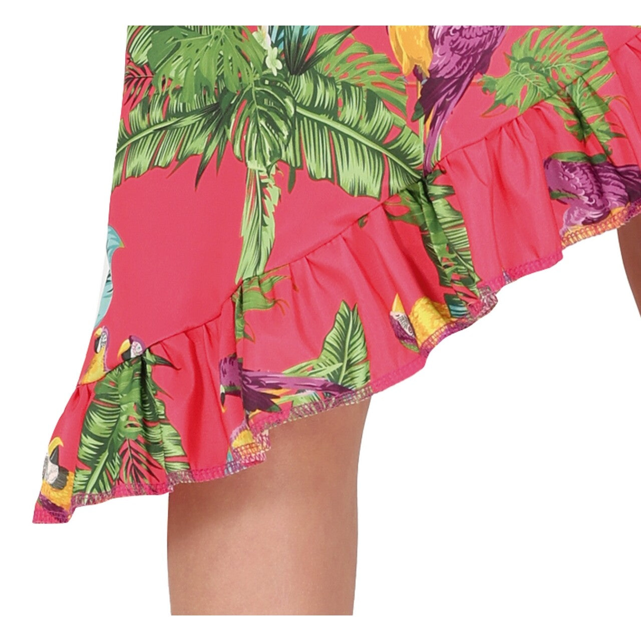 Op deze afbeelding zie je een Kostuums, van het merk Guirca. Roze Aloha Hi Hawaii Jurk Meisje