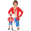 Zee Avonturier Luffy Kind Kostuum
