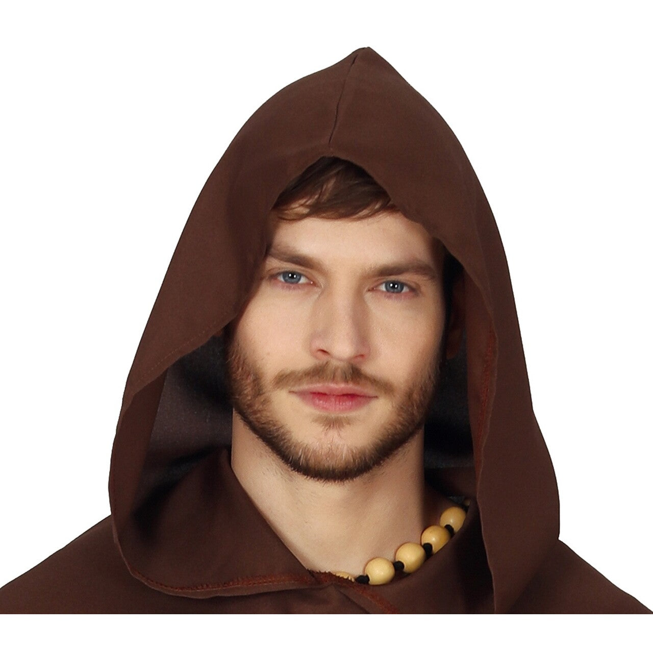 Op deze afbeelding zie je een Kostuums, van het merk Guirca. De Vreedzame Monnik Man Kostuum